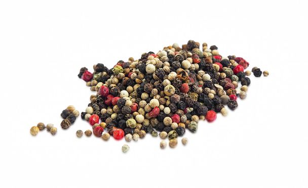 Pepper semillas montón aislado
 - Foto, Imagen