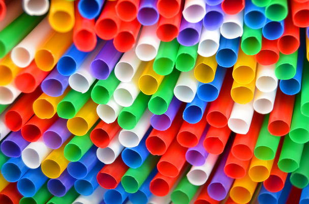 Pajitas coloridas para beber
 - Foto, imagen
