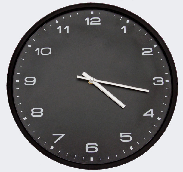 Reloj negro
 - Foto, Imagen