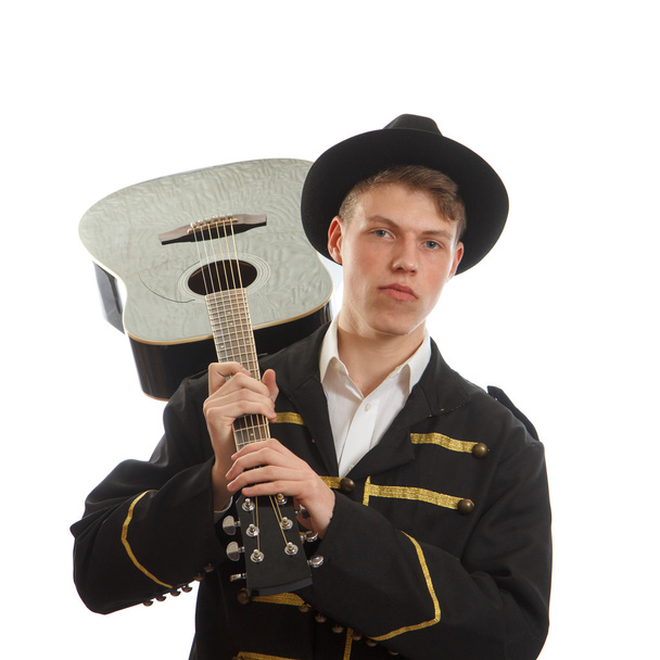 Young guitar player - Photo, Image
