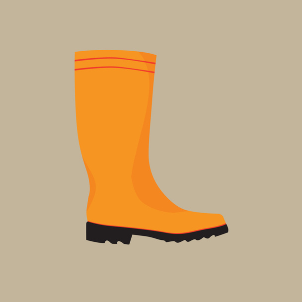 Векторная иллюстрация ботинок безопасности
 - Вектор,изображение