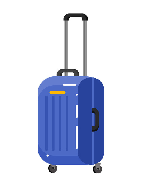 Travel bags . Luggage suitcase - Vector, afbeelding