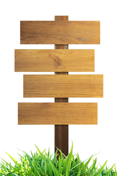Señal de madera - Foto, Imagen
