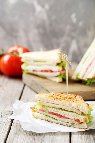 Tasty and fresh sandwiches - 写真・画像