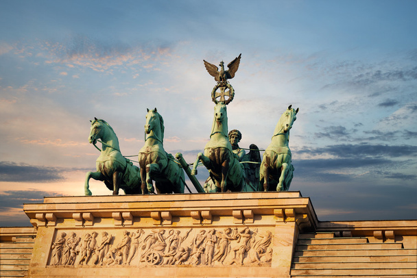 Top van de Brandenburger Tor - Foto, afbeelding