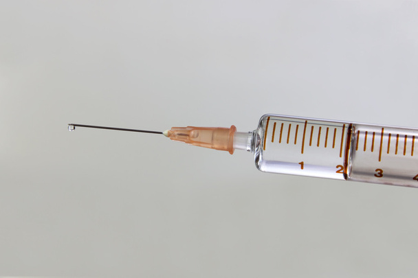 glass syringe. vintage medical instruments - Photo, Image