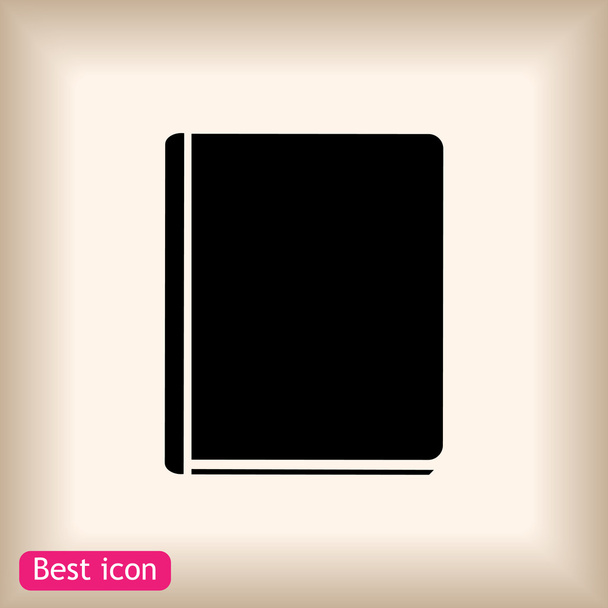 book vector icon - Wektor, obraz