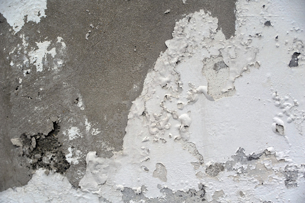 Mur fissuré en béton comme fond grunge
 - Photo, image