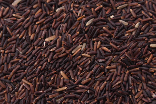 Close up of Thailand riceberry rice  - Photo, Image
