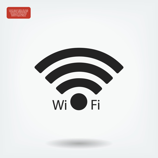 Ikona vektoru Wi-Fi - Vektor, obrázek