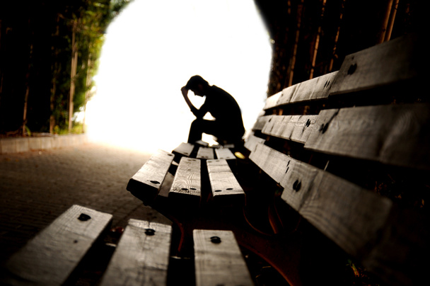 Depression, teen depression, tunnel, young - Photo, Image