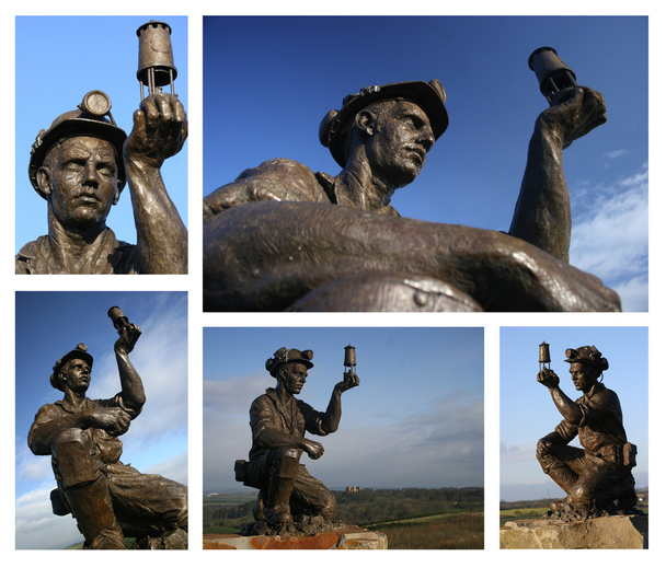 Estatua de los Mineros Teversal
 - Foto, Imagen