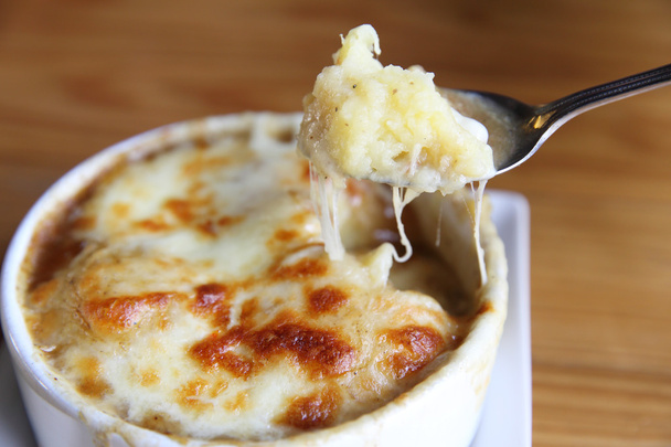 Creamy Mashed Potatoes with cheese - Foto, immagini