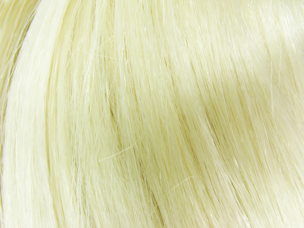 Textura de cabello rubio - Foto, imagen