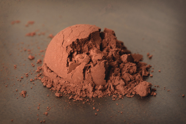 closeup cocoa powder - Foto, imagen