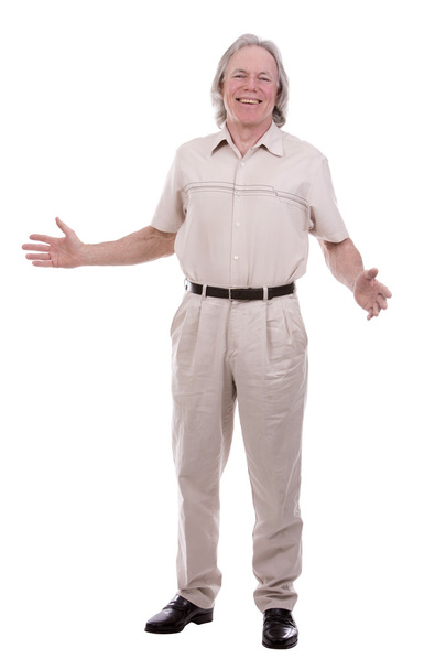 casual man on white - Фото, изображение