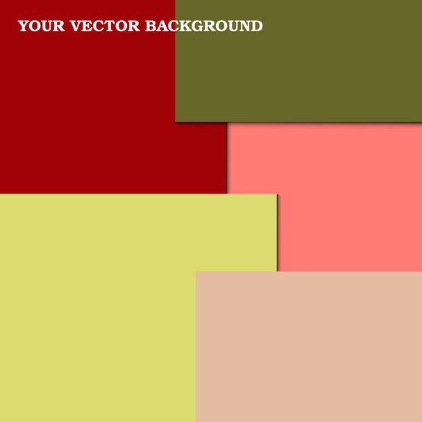 Bright Geometric Material design wallpaper.  - Vector, Imagen
