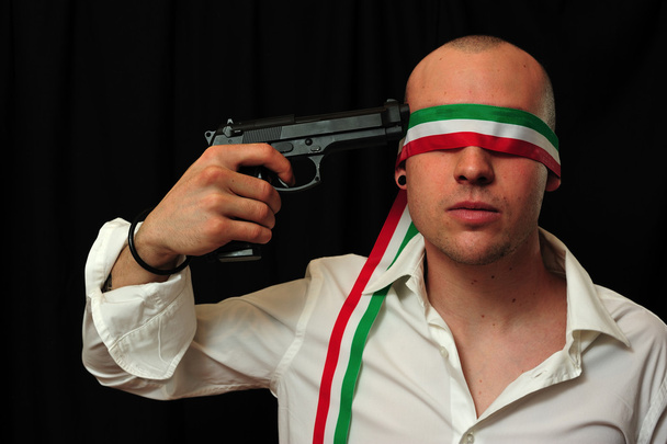 İtalyan bir gencin intihar - Fotoğraf, Görsel