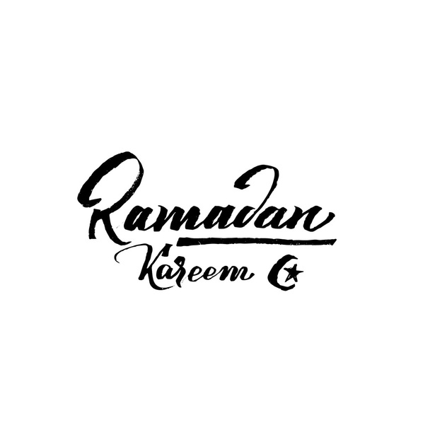 Ramadan Kareem - cartaz, carimbo, crachá, insígnia, cartão postal, adesivo, pode ser usado para design
 - Foto, Imagem