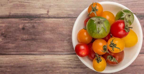 renkli kiraz domates - Fotoğraf, Görsel