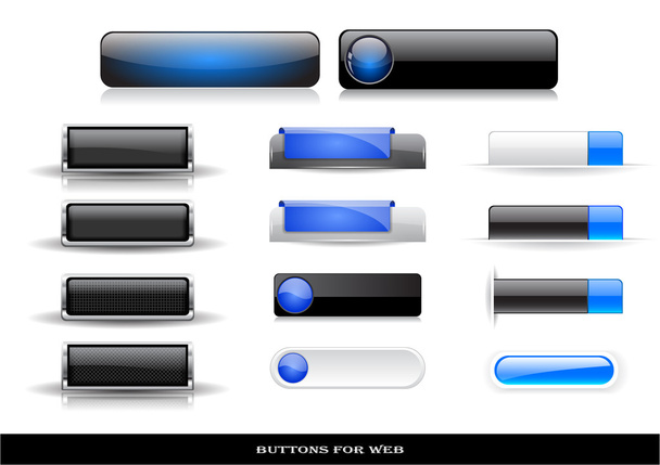 Web buttons pack - Вектор,изображение