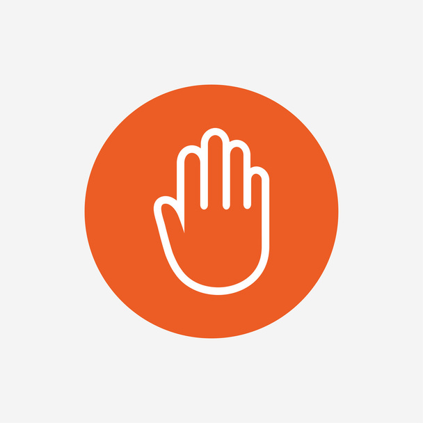 Hand sign icon.   - Vector, Image