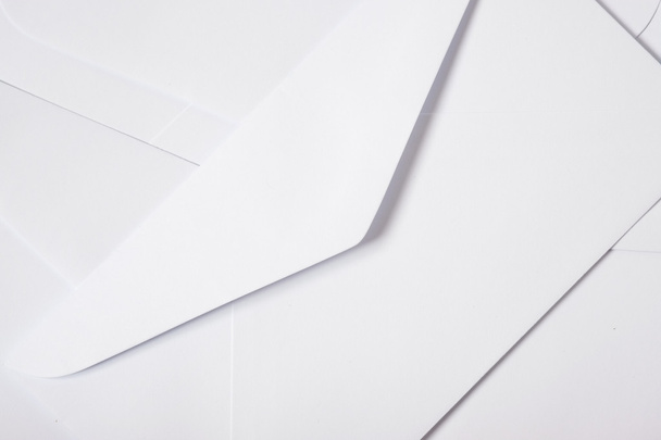 White envelopes texture background - Foto, imagen
