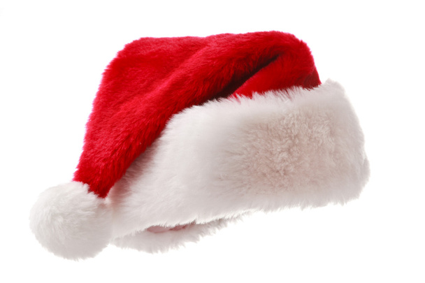 Santa hat isolated on white - Foto, Imagem