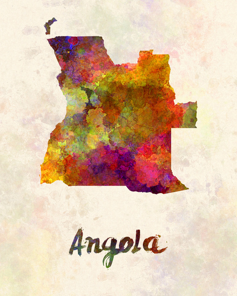 Angoli w akwarela - Zdjęcie, obraz