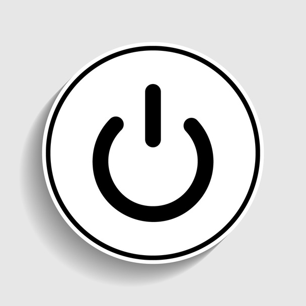On Off switch sign - Vector, Image