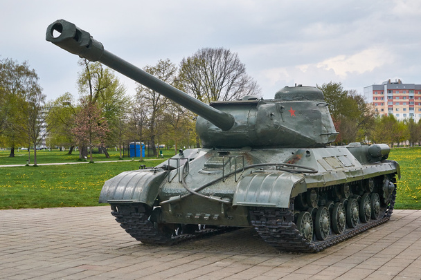 Radziecki czołg jest-2 - Zdjęcie, obraz