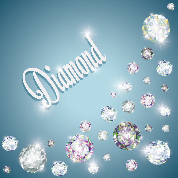 Icono de diamante. Concepto elegante. Diseño de gemas
 - Vector, Imagen