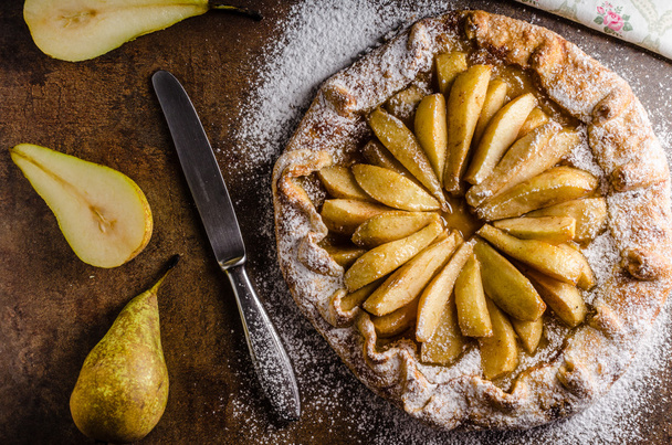 Sweet pear pie - Fotó, kép