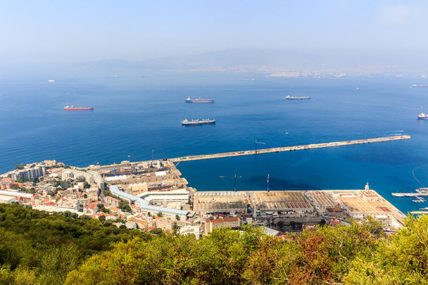 Vista de la ciudad de Gibraltar
 - Foto, imagen