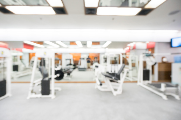 blur gym and fitness interior - Photo, Image
