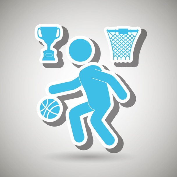 basketball game design - Vector, Image