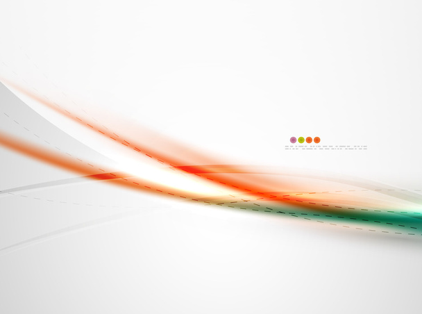 Sileä sateenkaaren värigradientit liike aalto malli
 - Vektori, kuva