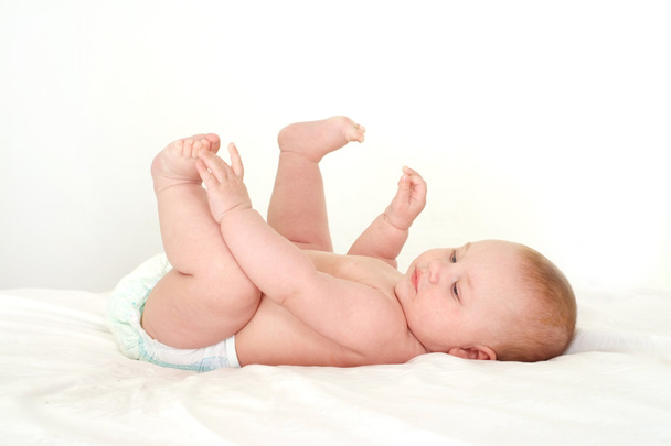 Cute baby lying - Valokuva, kuva