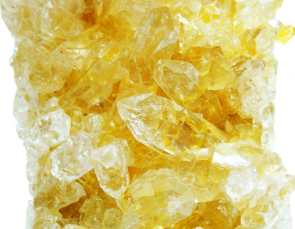cristales geológicos de geoda citrina
  - Foto, imagen