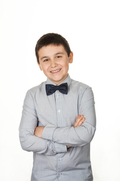 Portrait of a funny and handsome teenager, young man, child - Foto, afbeelding