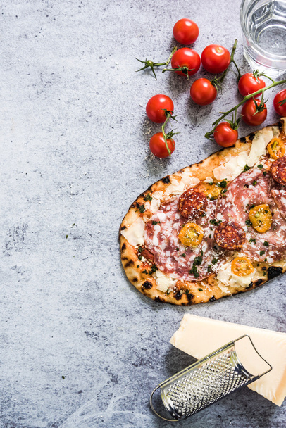 fond de pizza traditionnelle italienne
 - Photo, image