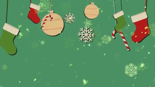 Christmas Bg 1 Loopable Background - Footage, Video