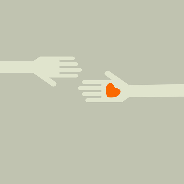Give love - Vector, Image