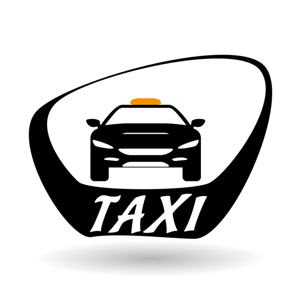 Progettazione taxi. concetto di taxi. icona di trasporto
 - Vettoriali, immagini