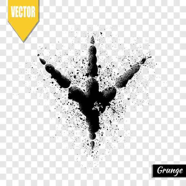 Trail birds, vector illustration - Vector, Image