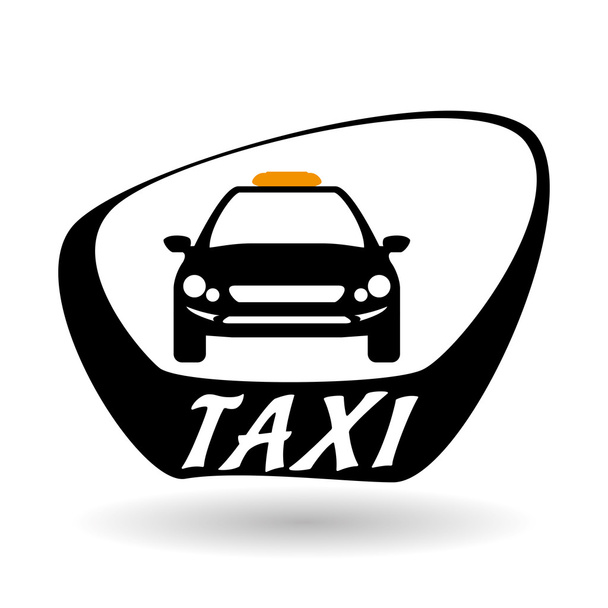 Diseño de taxi. concepto de cabina. icono de transporte
 - Vector, imagen