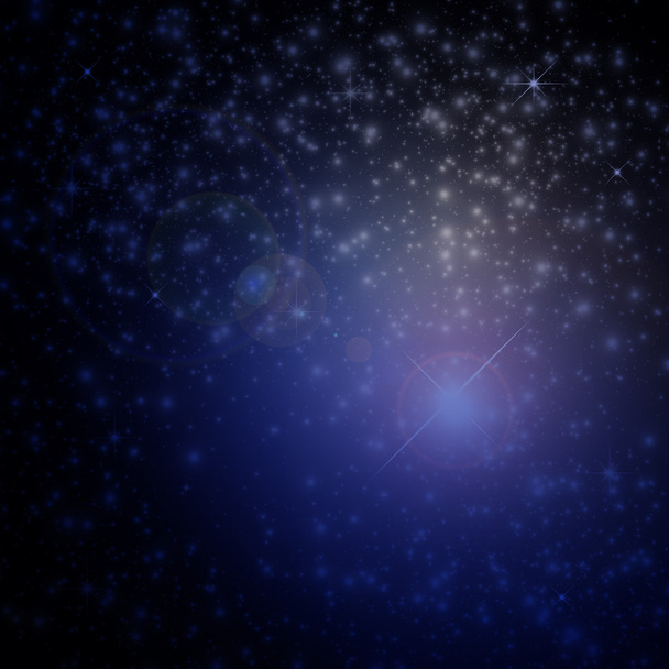 gece gökyüzü parlak yıldız - Fotoğraf, Görsel