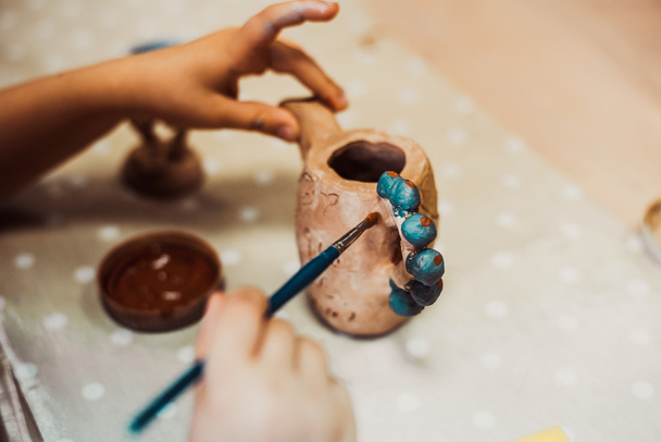 childrens hands sculpts - Photo, Image