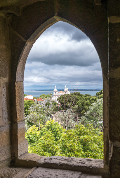 A Window to Sao Vicente da Fora church - Фото, зображення