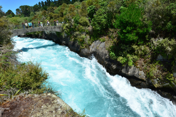 Huka водоспад Нової Зеландії - Фото, зображення